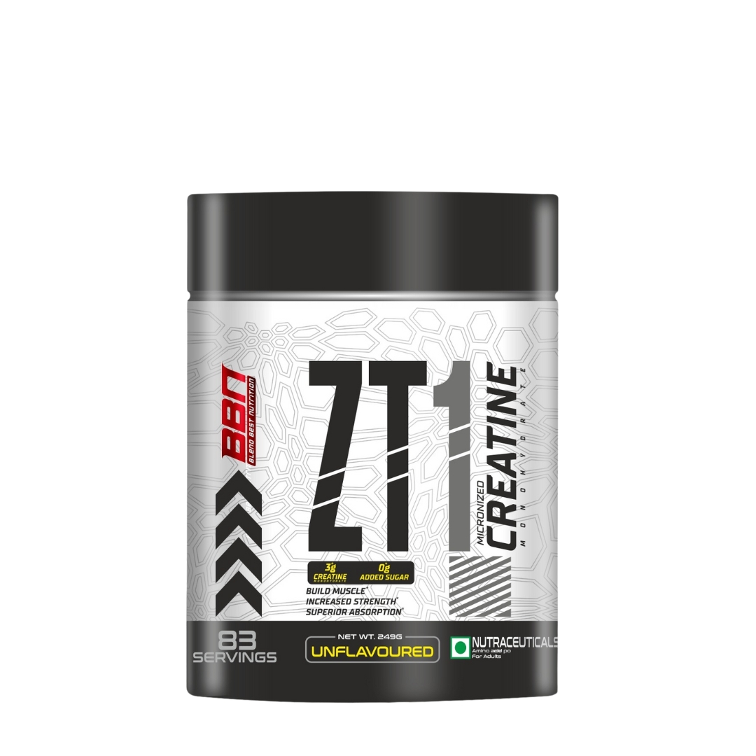 BBN ZT1 micronized creatine monohydrate powder